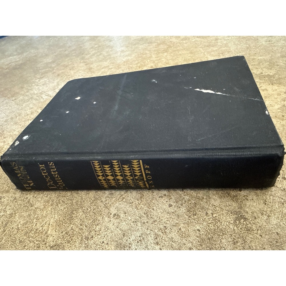 Doctor Faustus Thomas Mann 1948 First Edition Hardcover Knopf H.T. Lowe-Porter